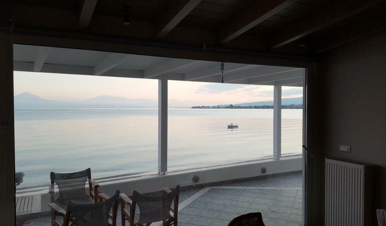 فيلا Patras Luxury Seaside House المظهر الخارجي الصورة